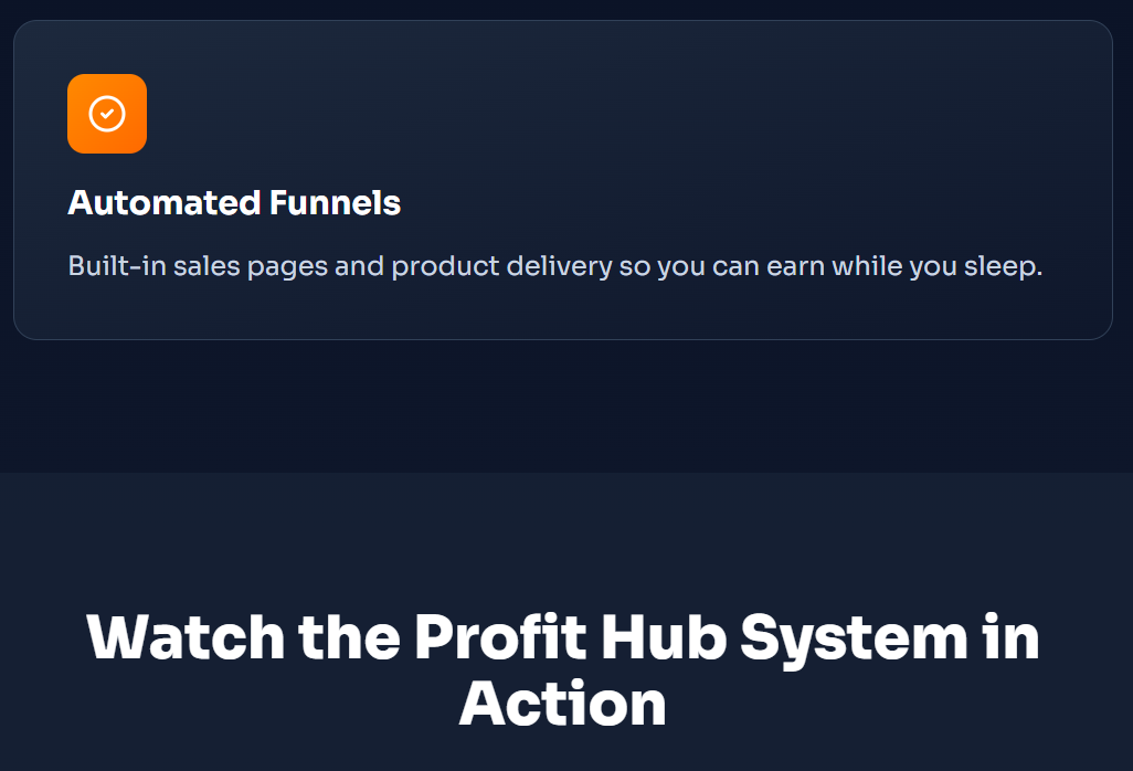 Sponsor of The Profit Hub System 3